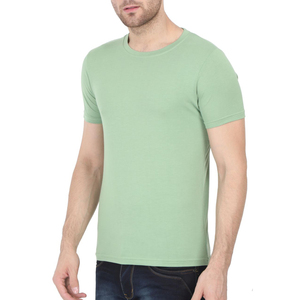 T-shirt décontracté respirant en coton à manches courtes pour homme, nouveau design vierge de haute qualité, vente en gros, mode estivale - Product Image 3