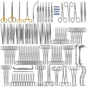 Juego de Instrumentos Cardiovasculares de Alta Calidad para Cirugía Vascular Mayor, 61 Piezas, Reutilizables, Fabricante con Certificación CE - Product Image 3