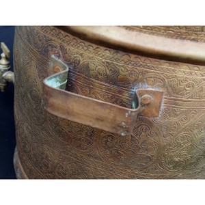 Vente directe : Pot de stockage d'eau en cuivre pur à 100 % avec couvercle inclus – Pour une eau saine et biologique, idéal pour le yoga et la méditation - Product Image 6