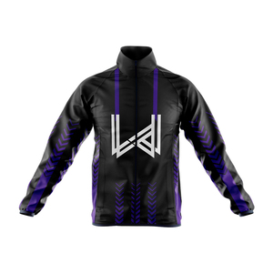 Veste de sport légère sublimée à col montant pour la course, l'entraînement et les uniformes d'équipe en plein air, sur mesure - Product Image 1