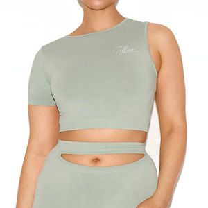 T-shirts courts pour femmes de qualité supérieure, élégants, en stock, vente en gros, nouveau design, pour adultes. - Product Image 1