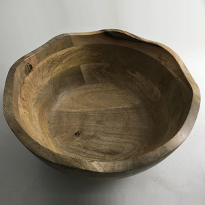 ชามไม้ดีไซน์งานฝีมือ ชามไม้มะม่วง ชามไม้กระถิน ชามไม้ ชามสลัด ชามเสิร์ฟ ภาชนะบนโต๊ะอาหาร ราคาขายถูกมาก - Product Image 3