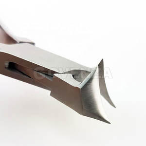 Cortauñas Profesional de Acero Inoxidable con Forma de Luna para Uñas Gruesas, Herramienta Curva de Podología de Alta Resistencia - Product Image 4