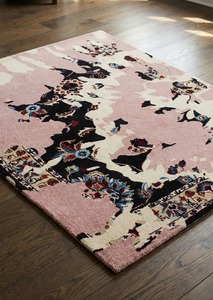 Luxury Handmade <b>Hand</b> <b>Tufted</b> Wool & Cotton Modern Floral High Pile Area <b>Rug</b> for Living Room Bedroom - Product Image 2