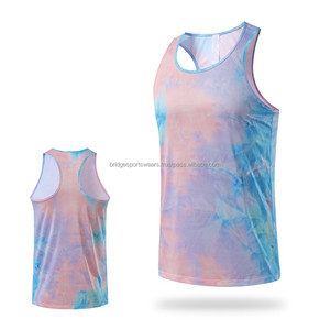 เสื้อกล้ามผู้ชายสั่งทำสีพื้น ระบายอากาศได้ดี ผ้าฝ้าย 100% สำหรับออกกำลังกายในฤดูร้อน - Product Image 3