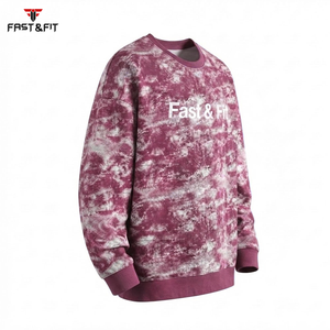 เสื้อสเวตเชิ้ตแฟชั่นใหม่ ออกแบบเองได้ สปอร์ต วิ่ง ออกกำลังกาย สวมใส่สบาย ทรงปกติ สีพื้น ล้างสีแบบแอซิดวอช สำหรับฤดูหนาว ผลิตในปากีสถาน - Product Image 3