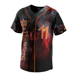 2026 New High Quality Breathable Custom Design Printed <b>Baseball</b> Jersey Adult Size Unisex 100% Polyester Customizable Logo & Colo - Product Image 4