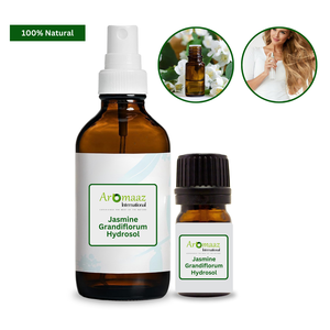 Hydrolat de Jasmin 100% Pur (Jasminum Grandiflorum) Eau Florale Liquide Fabriquée dans l'Uttar Pradesh pour la Peau et les Diffuseurs Capillaires - Product Image 1