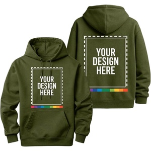 Sudadera con Capucha Personalizada para Hombre, Diseño Artístico, Mezcla de Algodón Ecológico, Estilo Urbano, Tendencia Otoñal - Product Image 3