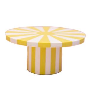 Support à gâteau de luxe fait main en nacre et os, élégant, résistant au lave-vaisselle et au four, présentoir à desserts pour mariages, fêtes et décoration intérieure - Product Image 5