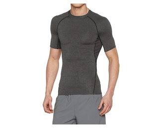 เสื้อรัดรูปแขนสั้นสำหรับผู้ชาย,เสื้อรัชการ์ดสำหรับใส่เข้ายิมกระชับรูปร่างกำหนดได้เอง - Product Image 1