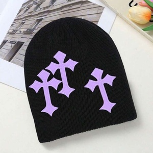 Bonnets en bambou écologiques personnalisés pour adultes Bonnets en tricot respirant avec logo brodé en 3D pour l'hiver - Product Image 4