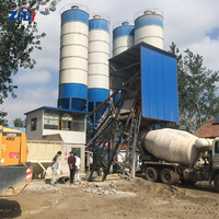 Petite centrale à béton pour les projets de construction, les infrastructures rurales et la production de composants préfabriqués