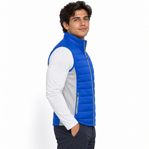 Chaleco Híbrido Aislado para Hombre con Relleno Cálido, Construcción Flexible y Material Duradero para Actividades al Aire Libre y Cotidianas - Product Image 3