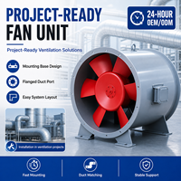 Hélices de ventilateur axial industriel à roulement à billes, étanches, haute performance, en alliage d'aluminium, OEM