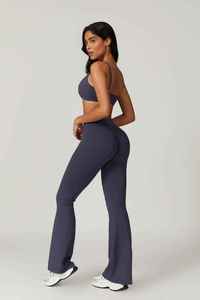 Sujetador Deportivo Sin Costuras para Mujer X Sports City, de Alta Sujeción, Color Sólido, Tela Elástica, Spandex/Nylon, Decoración con Lazo, para Yoga - Product Image 2