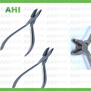 คีมจับลวดจัดฟันทำจากสแตนเลสแบบใช้มือสำหรับจัดฟันการจัดฟันขั้นตอนทางทันตกรรมได้รับการรับรอง CE - Product Image 3