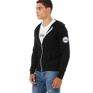 Sweat-shirt à capuche unisexe léger en molleton bouclé de Independent Trading Co – Fournisseurs en gros de sweats à capuche zippés en polaire - Product Image 6