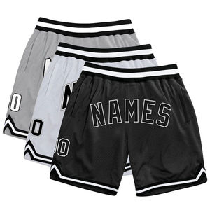 Men's High Quality Sublimated Mid Summer Sports Mesh Shorts Custom Logo Gym Fitness Jogger Basketball Breathable Solid Pattern - Product Image 6