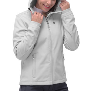 Fabricante de Ropa Personalizada, Chaqueta Softshell para Mujer, Impermeable, Cortavientos, Transpirable, con Forro Polar Elástico, para Actividades al Aire Libre - Product Image 2