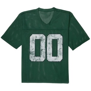 Men Sports Football Jersey Set Green Black <b>Blue</b> Lightweight Breathable Quick Dry Athletic Uniform Kit American Football Team - Product Image 2