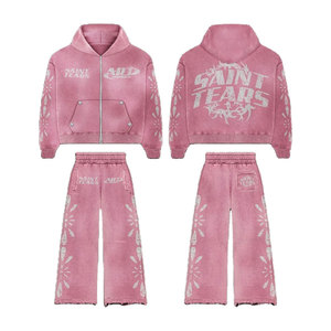 Conjunto Deportivo Retro de los 90, Estilo Streetwear, Unisex, Retro, Y2K, Vintage, para Hombre y Mujer, Informal - Product Image 1