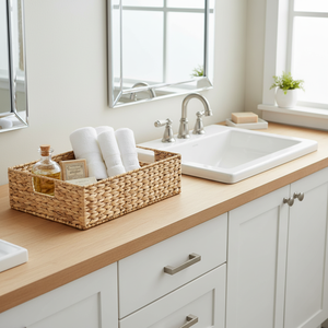 Organizing <b>Baskets</b> from Natural Water Hyacinth Handmade Sustainable <b>Basket</b> Made in Vietnam Crafted from Premium-Quality Material - Product Image 2