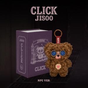 JISOO - [ CLICK ] Segundo Sencillo (BABY BEAR Versión NFC) Álbum de K-Pop en CD, el Más Vendido en Corea, para Todas las Edades - Product Image 3
