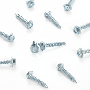 Vietnam Hardware Manufacturing Facility: Inch Standard Hex Washer Head Painted Roofing <b>Fasteners</b> - Product Image 6