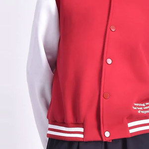Hot Sale Fashion Button Letterman Customized Logo Print Breathable Warm <b>Winter</b> Wear Womens Varsity <b>Jackets</b> Accept OEM Service - Product Image 5