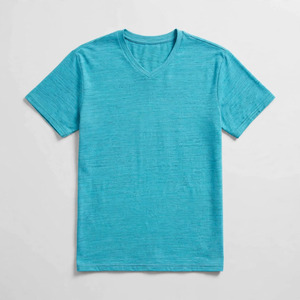 Camiseta de Manga Corta para Hombre, Estampado de Mármol Blanco, Cuello con Botones, Informal, Verano, Transpirable, Ligera, Poliéster/Algodón - Product Image 3