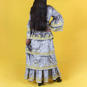 ผ้าฝ้ายคุณภาพดีเยี่ยมสำหรับชุดเดรสแบบอัฟกันคุชชี มีจำหน่ายในทุกสีและดีไซน์ที่เป็นไปได้ ชุดเดรสอัฟกันผ้าฝ้าย - Product Image 6