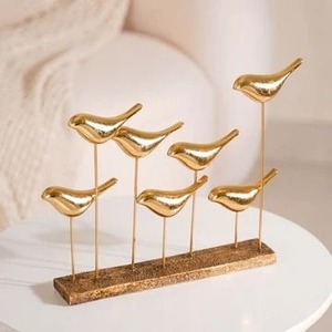 Escultura de Latón Real, Figura Decorativa de Latón Hecha a Mano para Decoración de Interiores de Lujo en Hogares, Hoteles y Oficinas de Estilo Palaciego - Product Image 6