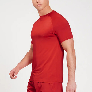 T-shirts pour hommes à manches courtes, coupe régulière, en coton 100% tricoté, respirants et à séchage rapide, personnalisables en couleur, de qualité supérieure - Product Image 2