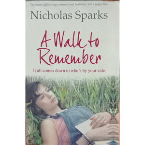 A Walk to Remember by Author Nicholas <b>Sparks</b> Paperback Custom Softcover <b>Book</b> Printing - Product Image 1
