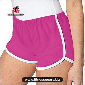JUST FITNESS GEARS Pantalones Cortos Deportivos Casuales para Mujer, Cintura Media, Color Sólido, Tejido de Poliéster Transpirable, Corte Holgado, Cierre con Cremallera - Product Image 4
