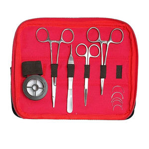 Kit Completo de Sutura y Disección para Estudiantes, Herramientas de Acero Inoxidable, Almohadilla de Silicona para Sutura, Fuente de Alimentación Manual, CE Quirúrgico, de Dentavex - Product Image 5