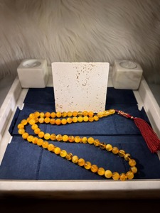 Tasbih en résine islamique pour la prière pendant le Ramadan et l'Aïd, meilleur cadeau, tasbih en résine fait main pour la prière à Dieu - Product Image 5