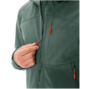 Custom Designed <b>Men's</b> Softshell <b>Jacket</b> Winter Workwear Windproof Lining Zipper Closure Casual XS for Spring Outdoor Activities - Product Image 3