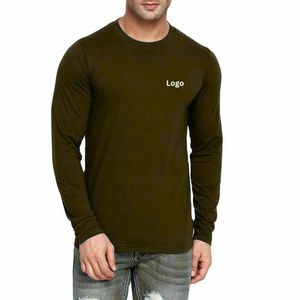 Nueva Llegada, Camisetas de Manga Larga para Hombre al por Mayor, Camisetas Unisex con Estampado Personalizado, Camisetas Deportivas de Jersey Grueso de Secado Rápido para Hombre - Product Image 2