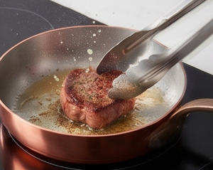 Ustensiles de cuisine en or rose poli avec poignée en laiton pour la cuisine, les hôtels, les restaurants et l'usage domestique - Product Image 2