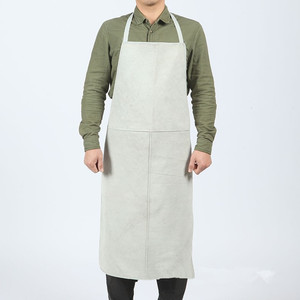Delantal de PU sin mangas con bolsillos, ligero, duradero, estilo sencillo para cocinar y uso diario - Product Image 1