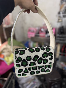 Bolsos de Mano de Algodón con Cuentas Hechos a Mano de Estilo Bohemio para Mujer, Bolsos de Mensajero con Diseño de Zodiaco, Bolsos de Fiesta para Compras Nocturnas, Venta al por Mayor - Product Image 6