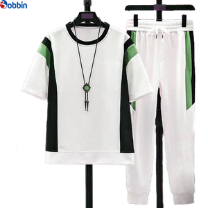Conjunto Deportivo para Hombre, Verano, Manga Corta, Nuevo Estilo, Venta Caliente, Casual, Moderno, Deportivo, 2 Piezas, para Adolescentes, Unisex - Product Image 3