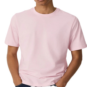 Camiseta de cuello redondo para hombre, manga corta, tejida, lisa, informal, para uso diario, con logo personalizado, proveedor mayorista de Pakistán y China, personalizable. - Product Image 4