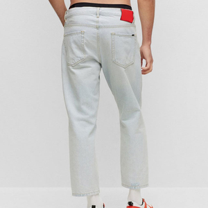 Vente en gros OEM – Nouveaux jeans décontractés pour hommes, coupe classique, respirants, légers, multi-poches, confortables, en polyester/coton - Product Image 3