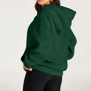 Nouveautés légers Sweats à capuche en molleton grande taille pour femmes Vêtements d'extérieur à manches longues Sweats à capuche pour femmes - Product Image 3