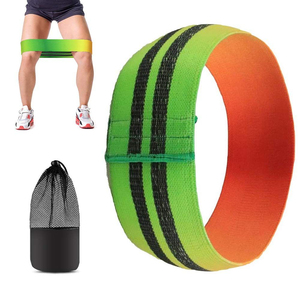 Completech Pink Hip Resistance <b>Band</b> Medium Polyester High Strength Comfortable Fitness Loop Belt for Adults Workout Training - Product Image 2