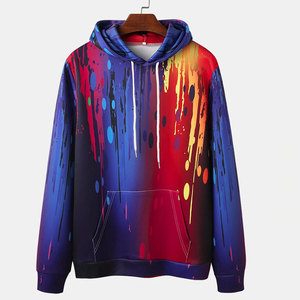 Vêtements streetwear tendance, sweats à capuche en coton 100% lavé, sublimation, conçus pour un usage quotidien, impression personnalisée, écologiques, livraison rapide - Product Image 1