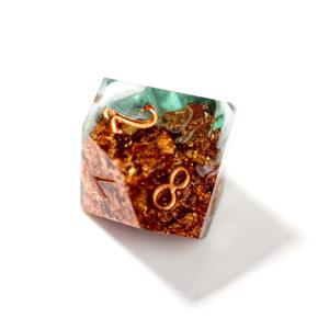 Dados de Resina de la Serie Tournament, Dados Poliédricos de Resina Equilibrados para Juegos de Mesa Profesionales de DND RPG, Accesorio de Juego al por Mayor - Product Image 6